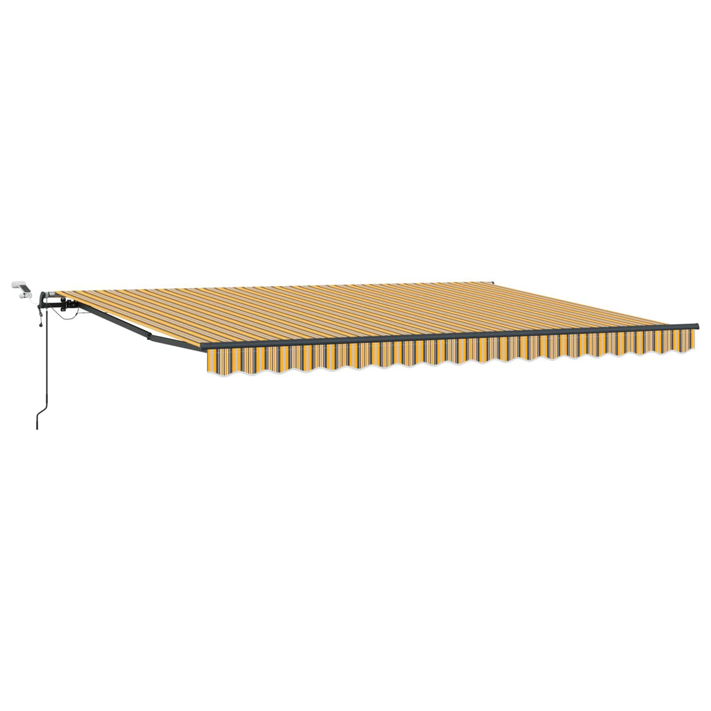 vidaXL Tkanina Zadaszenia Wielokolorowe 450 × 300 cm Poliester