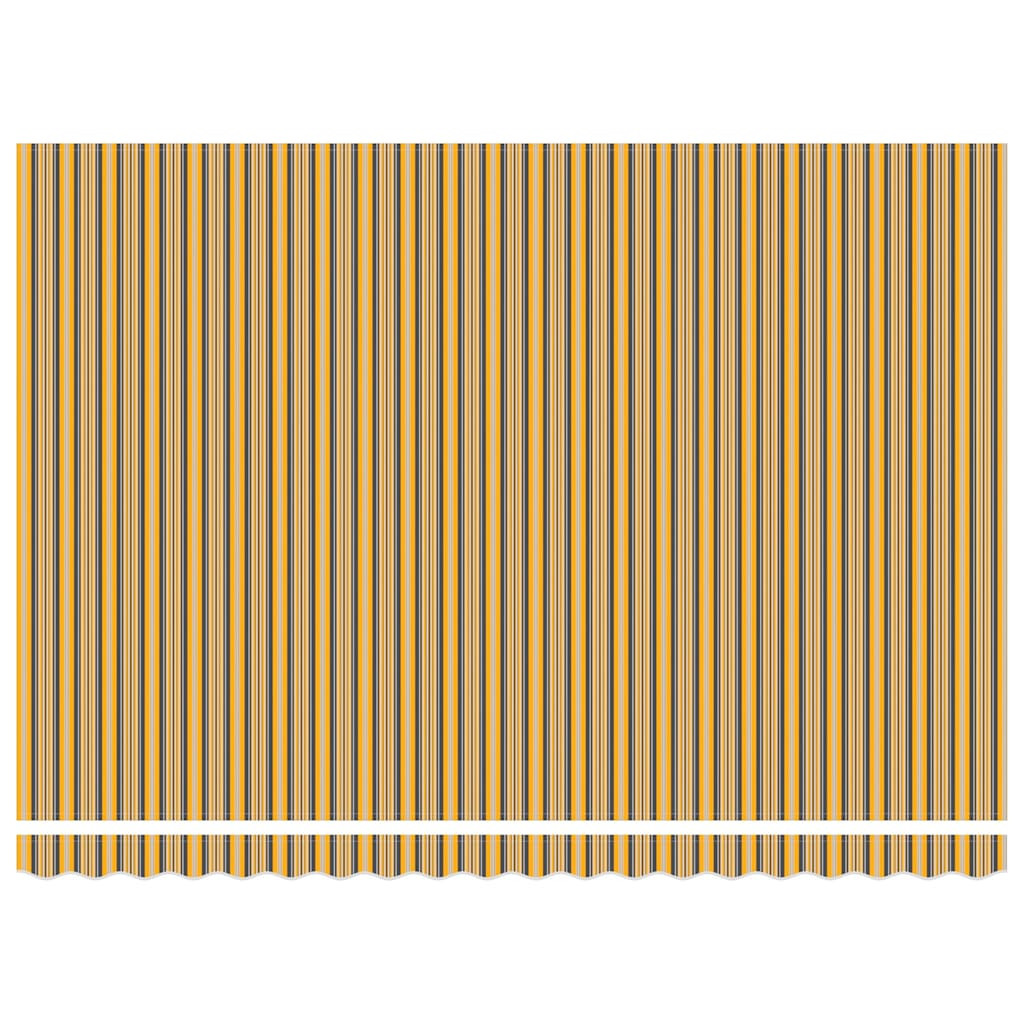 vidaXL Markiza wysuwana Wielokolorowe 450 × 300 cm