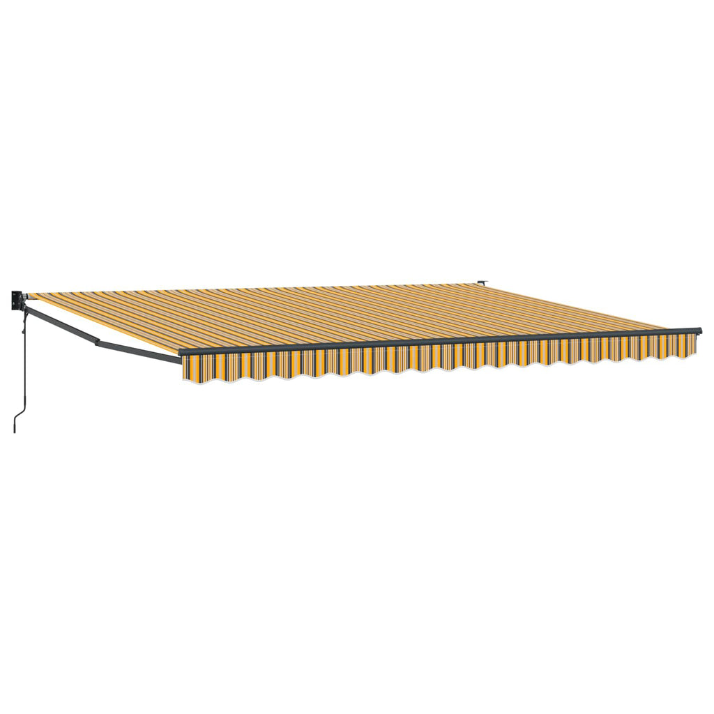 vidaXL Markiza Wielokolorowe 450 × 300 cm Poliester i Metal