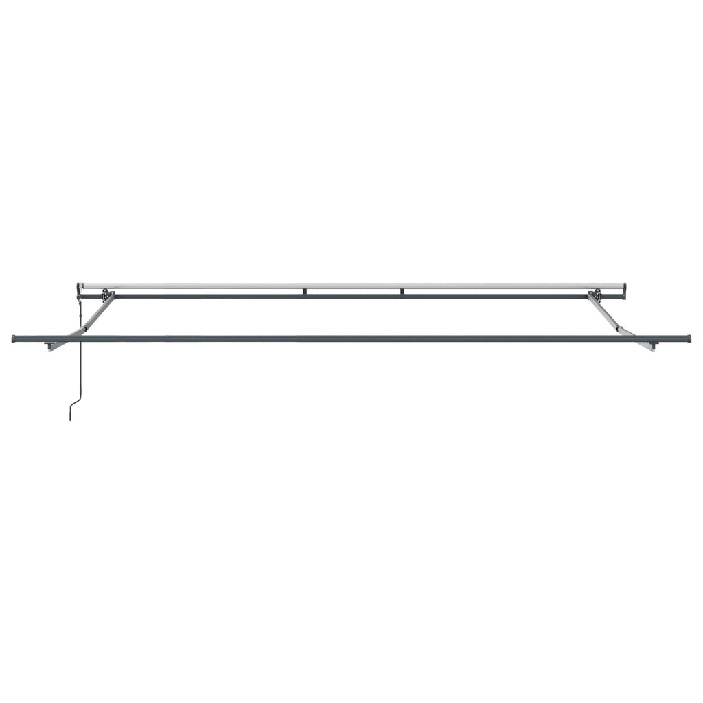 vidaXL Markiza wysuwana Beżowy 450 × 300 cm Tkanina i aluminium
