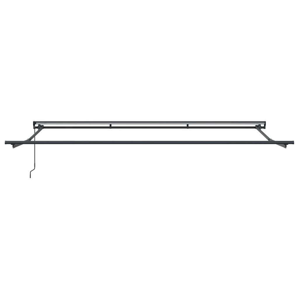 vidaXL Rama markizy Zielony i Żółty 450 × 300 cm