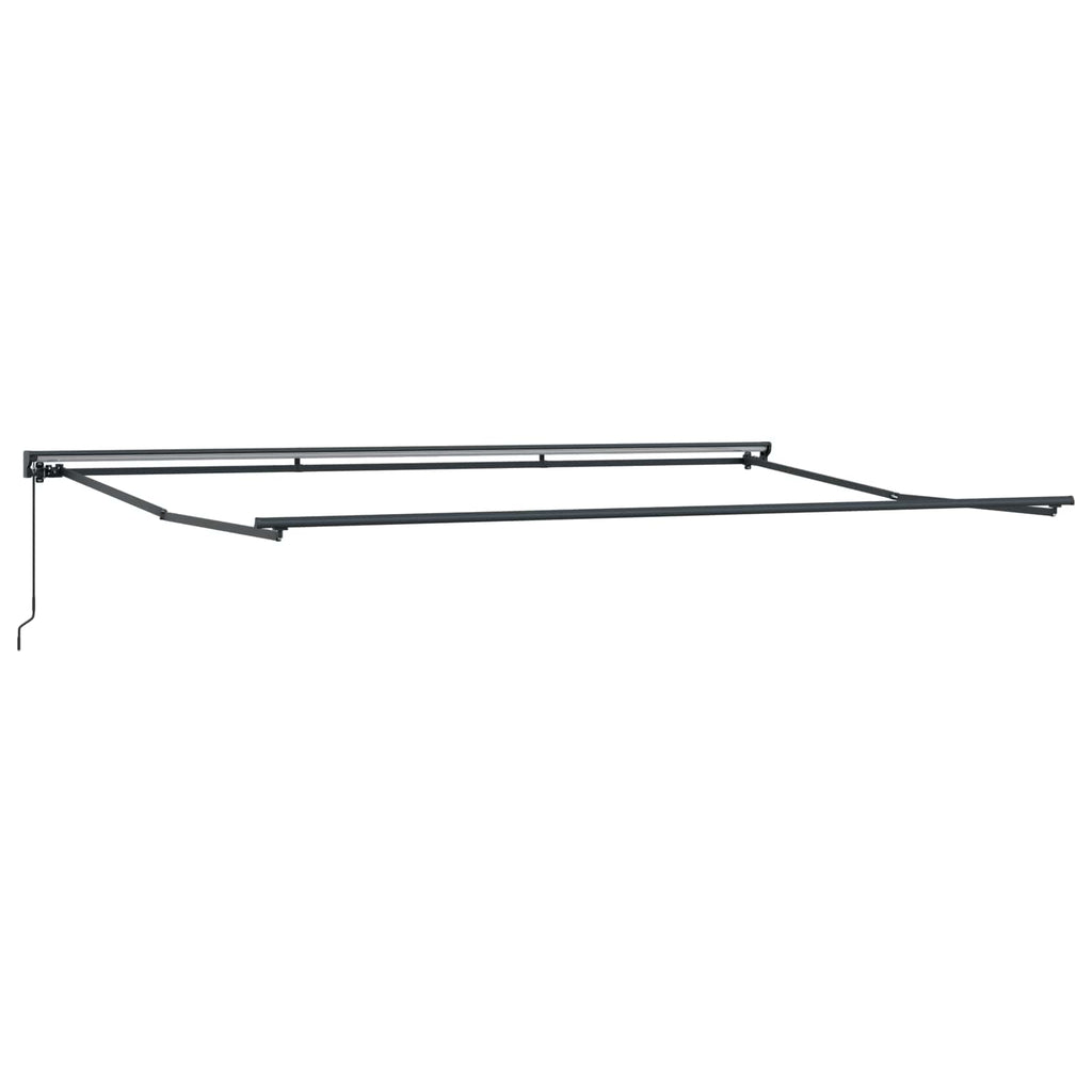 vidaXL Rama markizy Kremowy 500 × 300 cm Poliester z powłoką PU