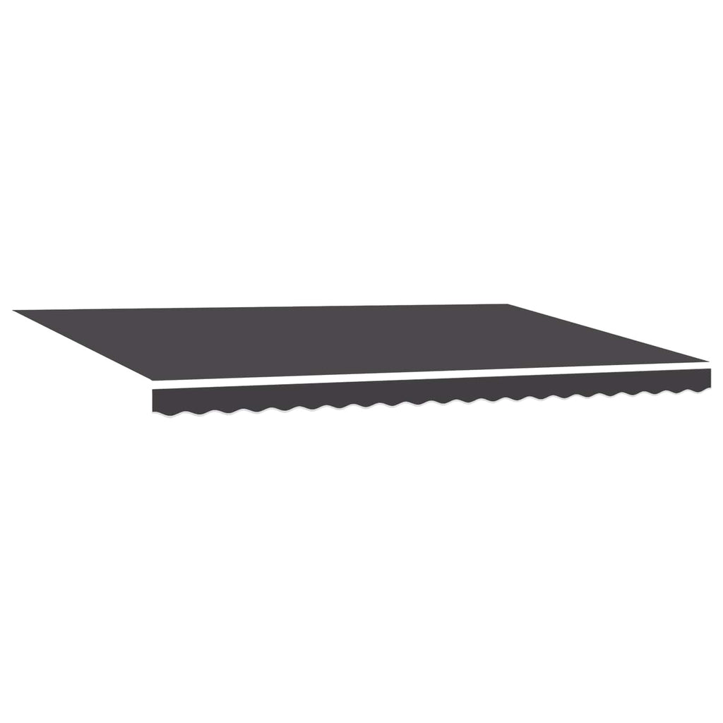 vidaXL Markiza zwijana Antracyt 500 × 300 cm Poliester i aluminium