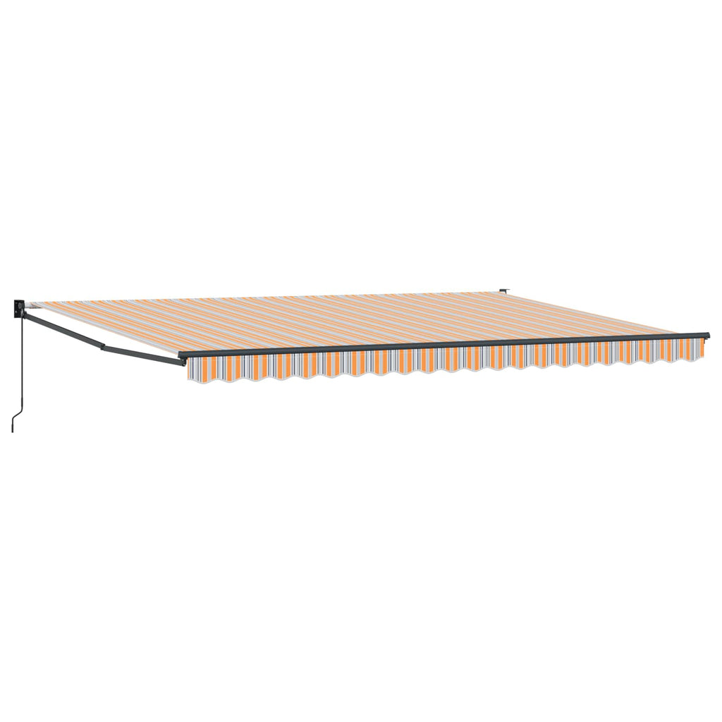 vidaXL Markiza wysuwana Wielokolorowe 500 x 300 x 165 cm