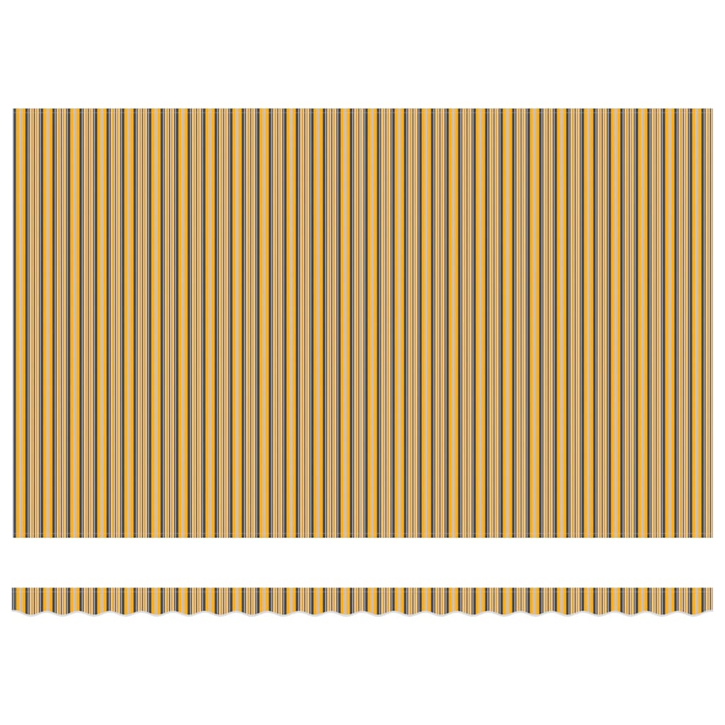 vidaXL Markiza wysuwana Wielokolorowe 500 × 300 cm Tkanina i aluminium