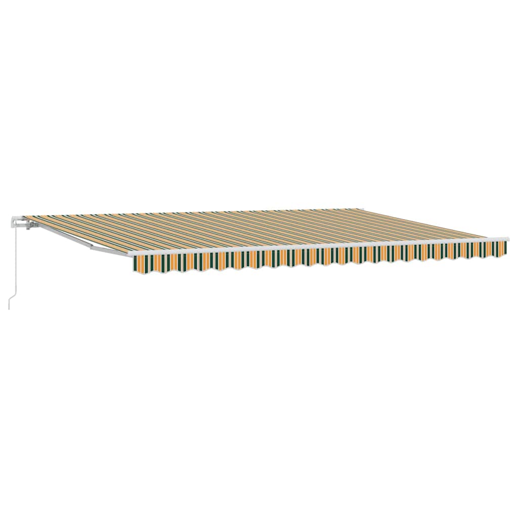 vidaXL Markiza wysuwana Wielokolorowe 500 × 300 cm