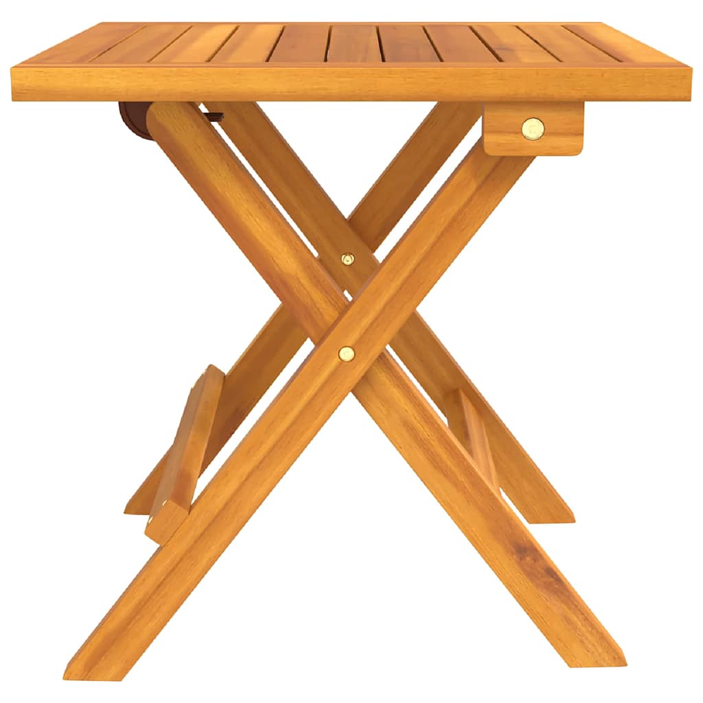vidaXL Leżak 3 pcs Brązowy Lite Drewno Akacji