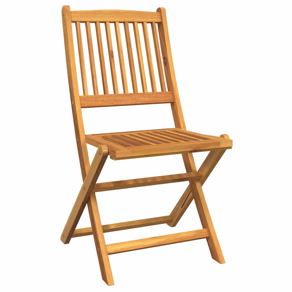 vidaXL Zestaw Bistro Ogrodowego 3 pcs Brązowy Lite Drewno Akacji