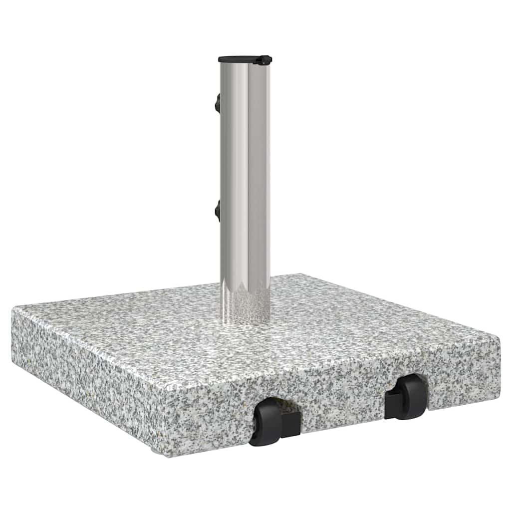 vidaXL Podstawa do parasola Szary 41 x 41 x 37 cm Granit