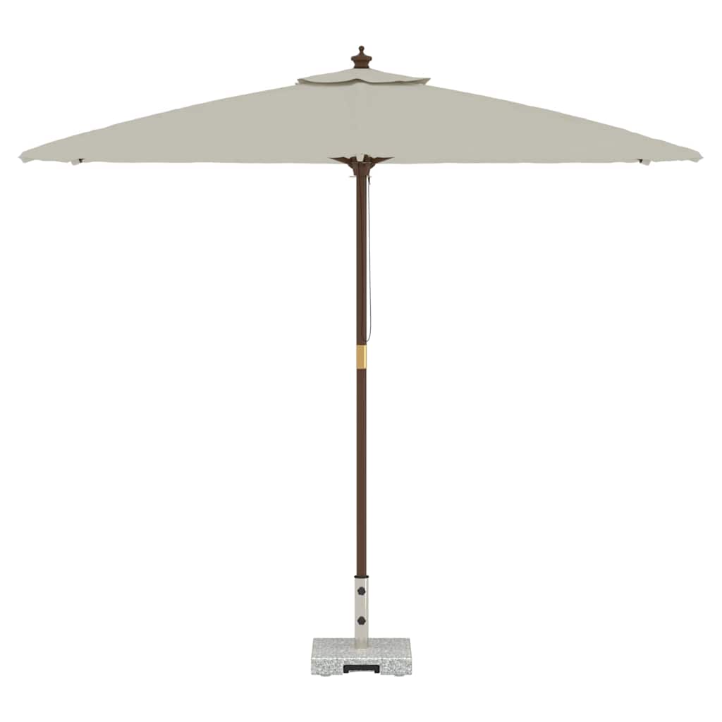 vidaXL Podstawa do parasola Szary 41 x 41 x 37 cm Granit