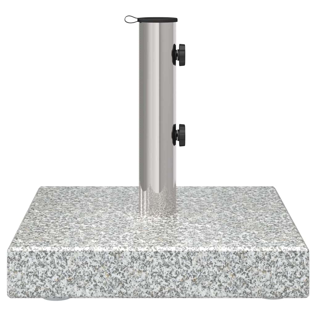 vidaXL Podstawa do parasola Szary 41 x 41 x 37 cm Granit
