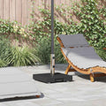 vidaXL Podstawa do parasola Czarny 41 x 41 x 37 cm Granit