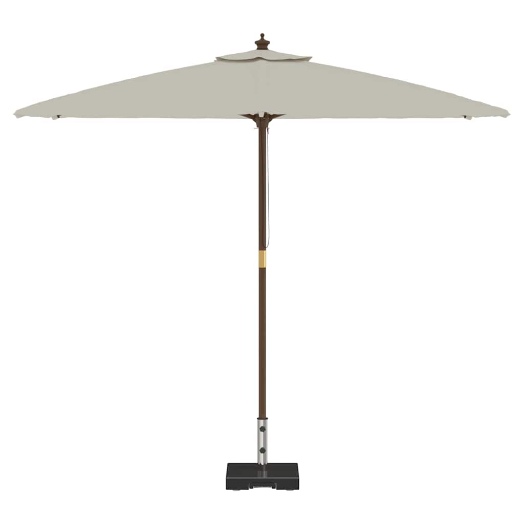 vidaXL Podstawa do parasola Czarny 41 x 41 x 37 cm Granit