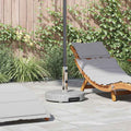 vidaXL Podstawa do parasola Szary Ø 45 x 37.5 cm Granit