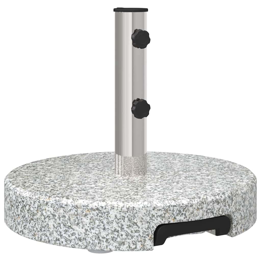 vidaXL Podstawa do parasola Szary Ø 45 x 37.5 cm Granit