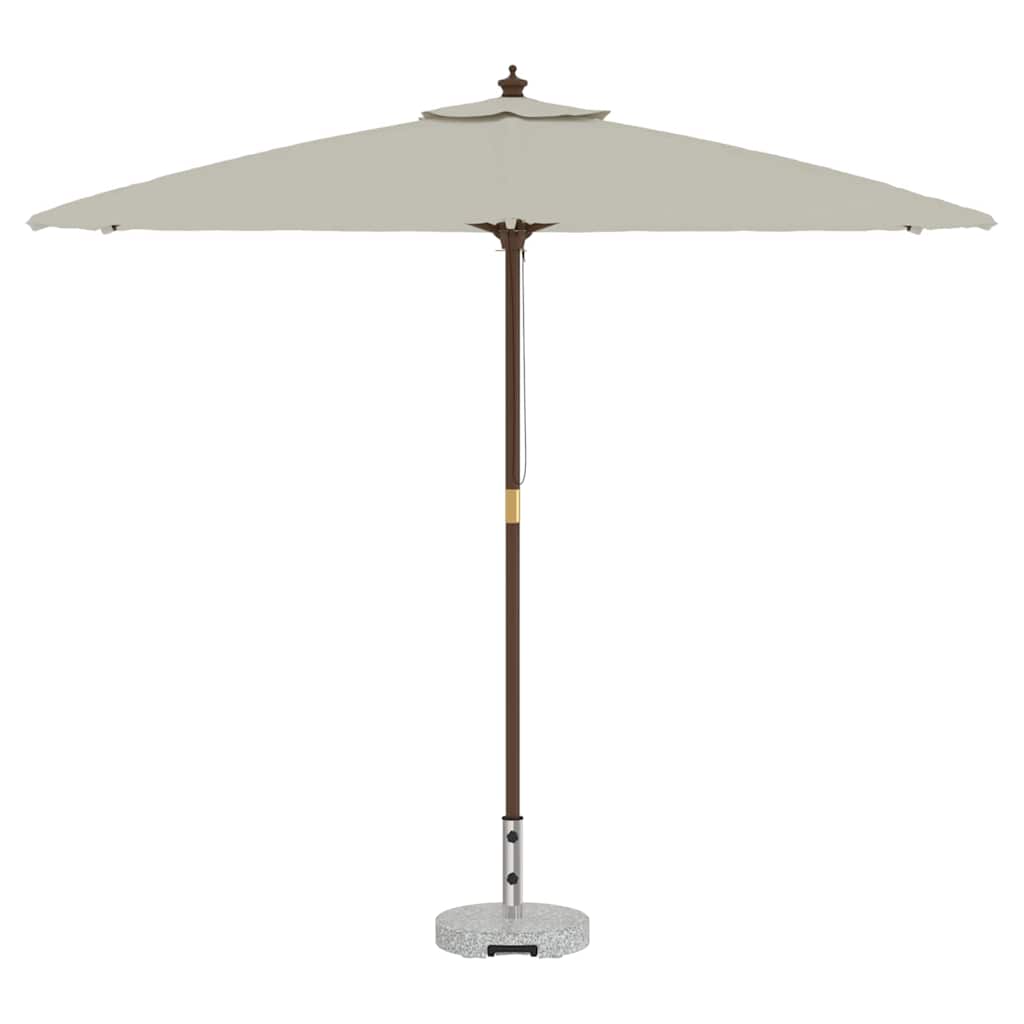 vidaXL Podstawa do parasola Szary Ø 45 x 37.5 cm Granit