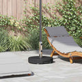 vidaXL Podstawa do parasola Czarny Ø 45 x 37.5 cm Granit