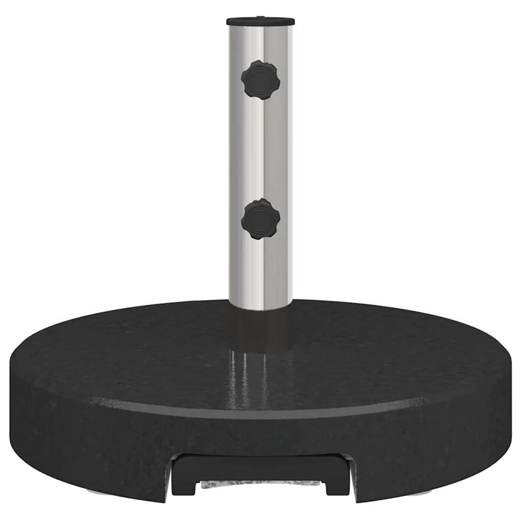 vidaXL Podstawa do parasola Czarny Ø 45 x 37.5 cm Granit