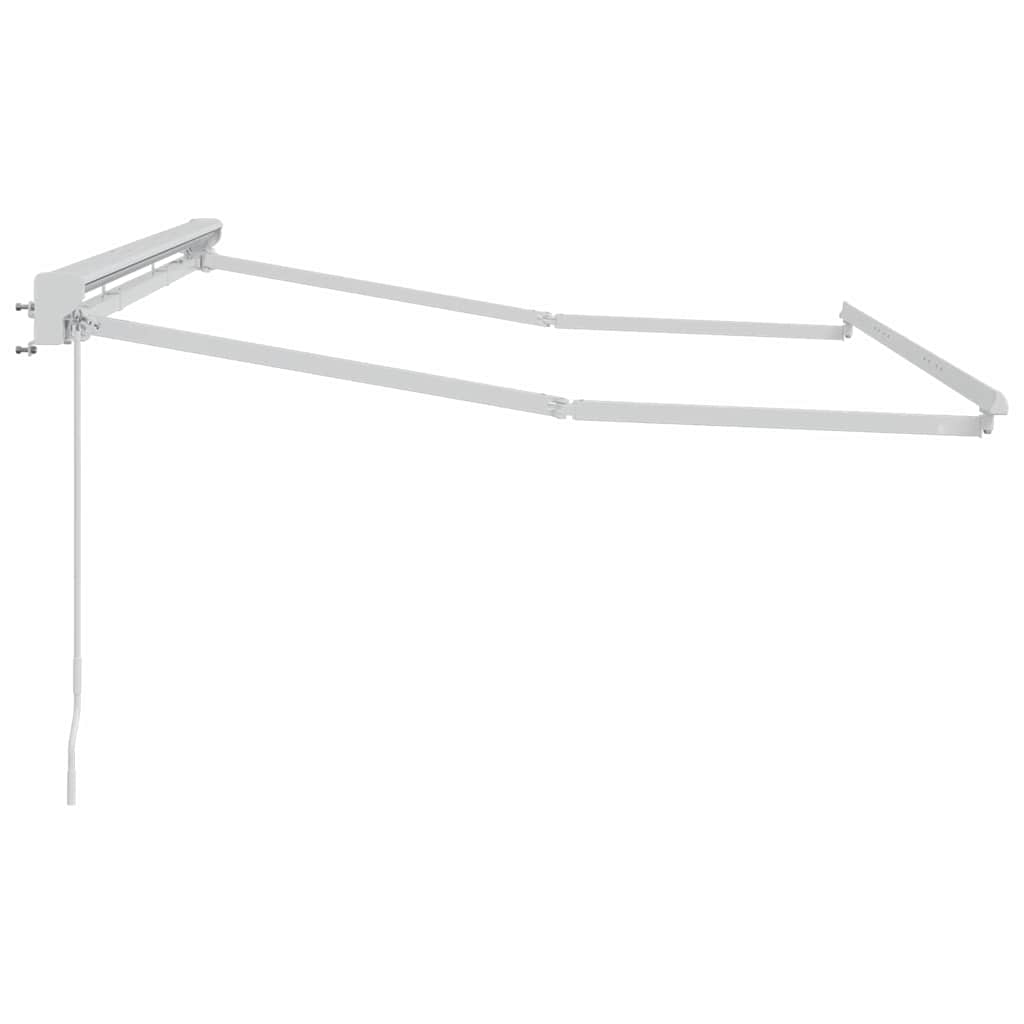 vidaXL Rama markizy Z regulacją Biały 3 x 2 m Stal