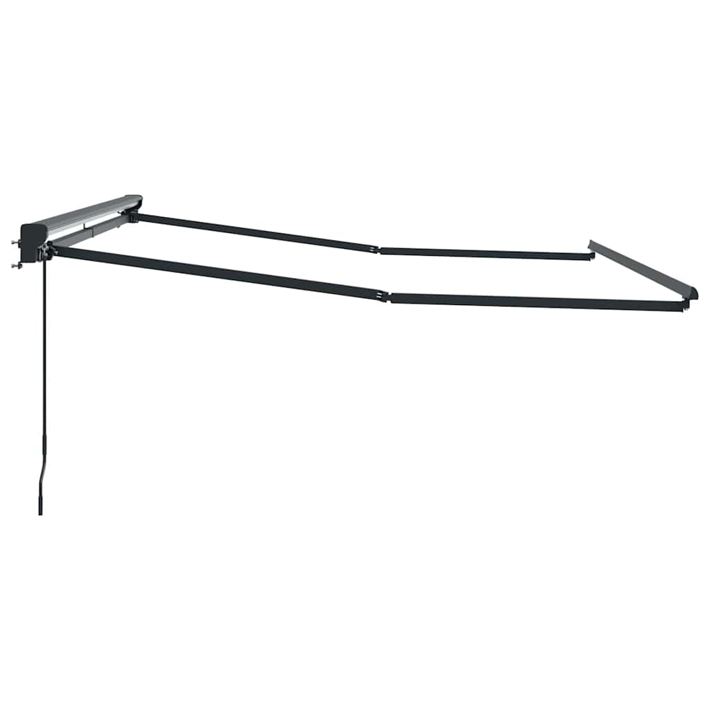 vidaXL Rama markizy Z regulacją Antracyt 3 x 2,5 m Stal
