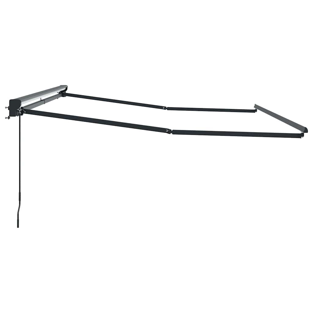vidaXL Rama markizy Z regulacją Antracyt 3,5 x 2,5 m Stal