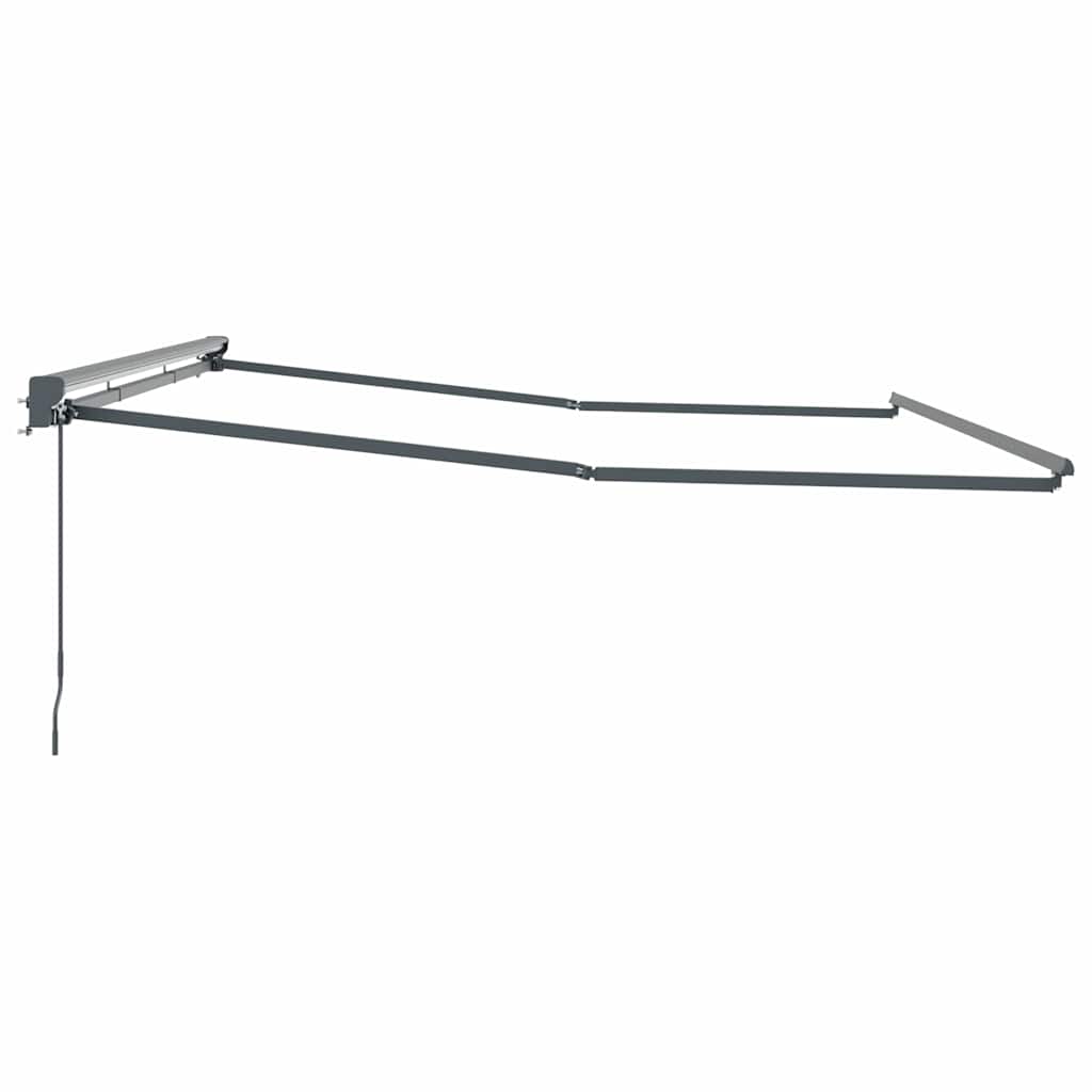 vidaXL Rama markizy Z regulacją Antracyt 4 × 3 m Stal