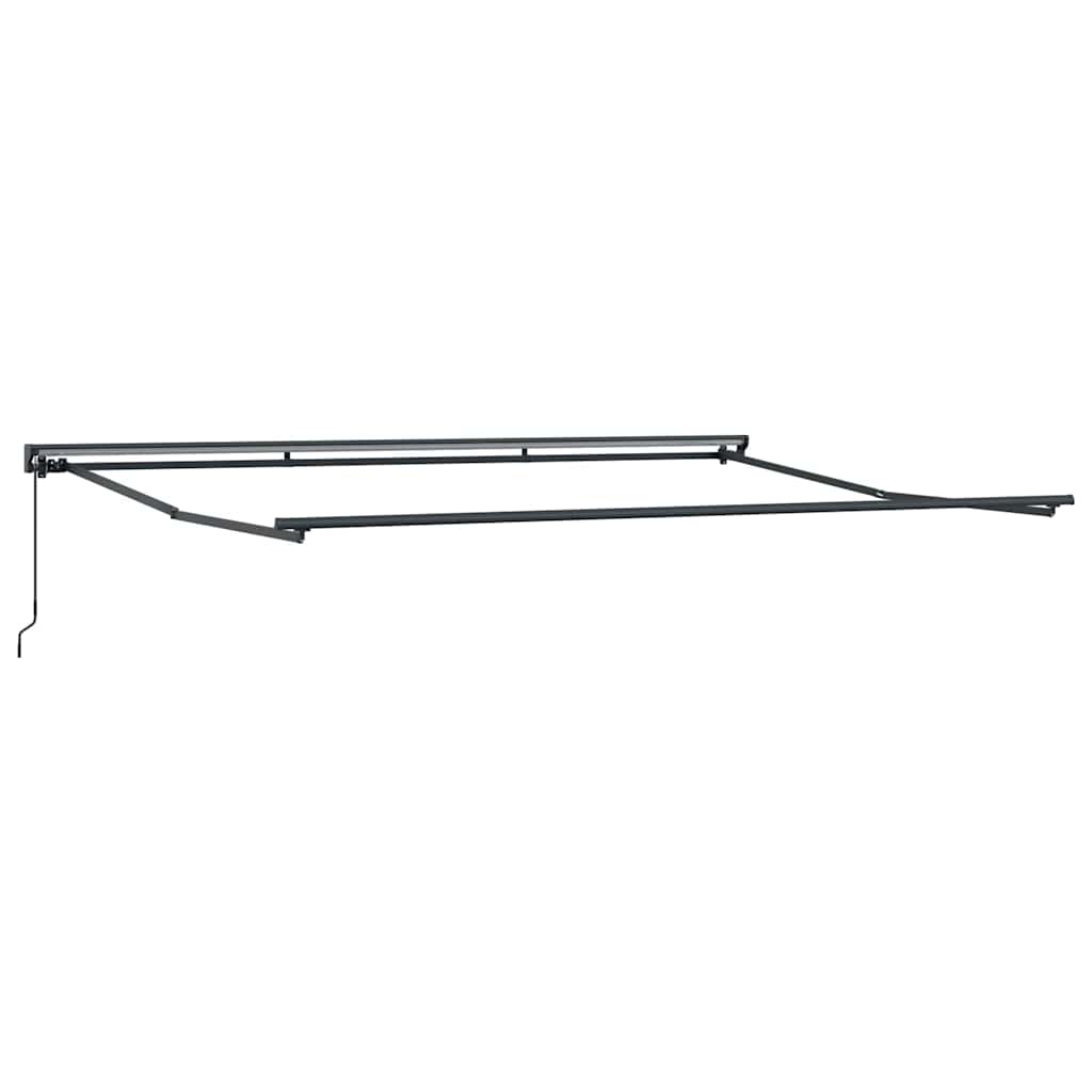 vidaXL Rama markizy Z regulacją Antracyt 4,5 × 3 m Stal