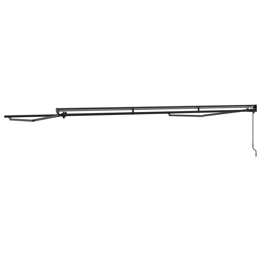 vidaXL Rama markizy Z regulacją Antracyt 4,5 × 3 m Stal