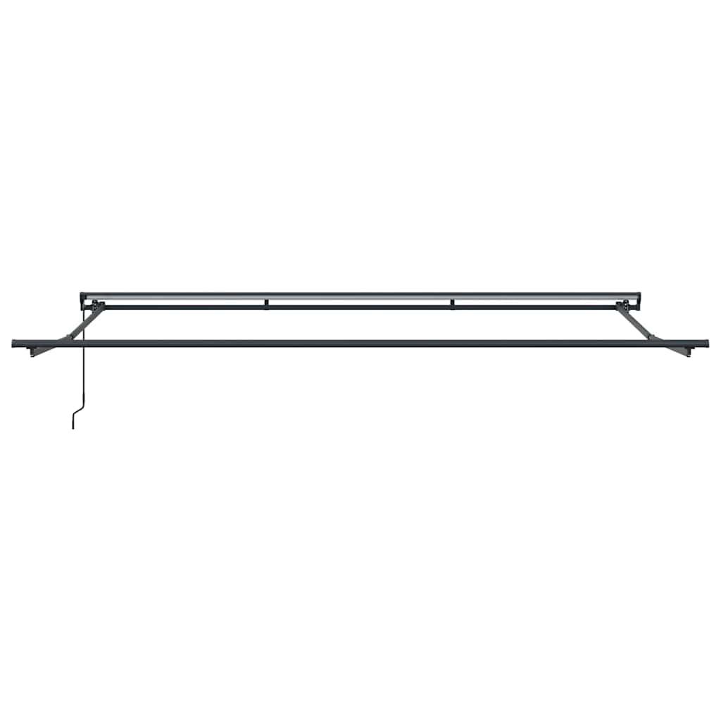 vidaXL Rama markizy Z regulacją Antracyt 4,5 × 3 m Stal