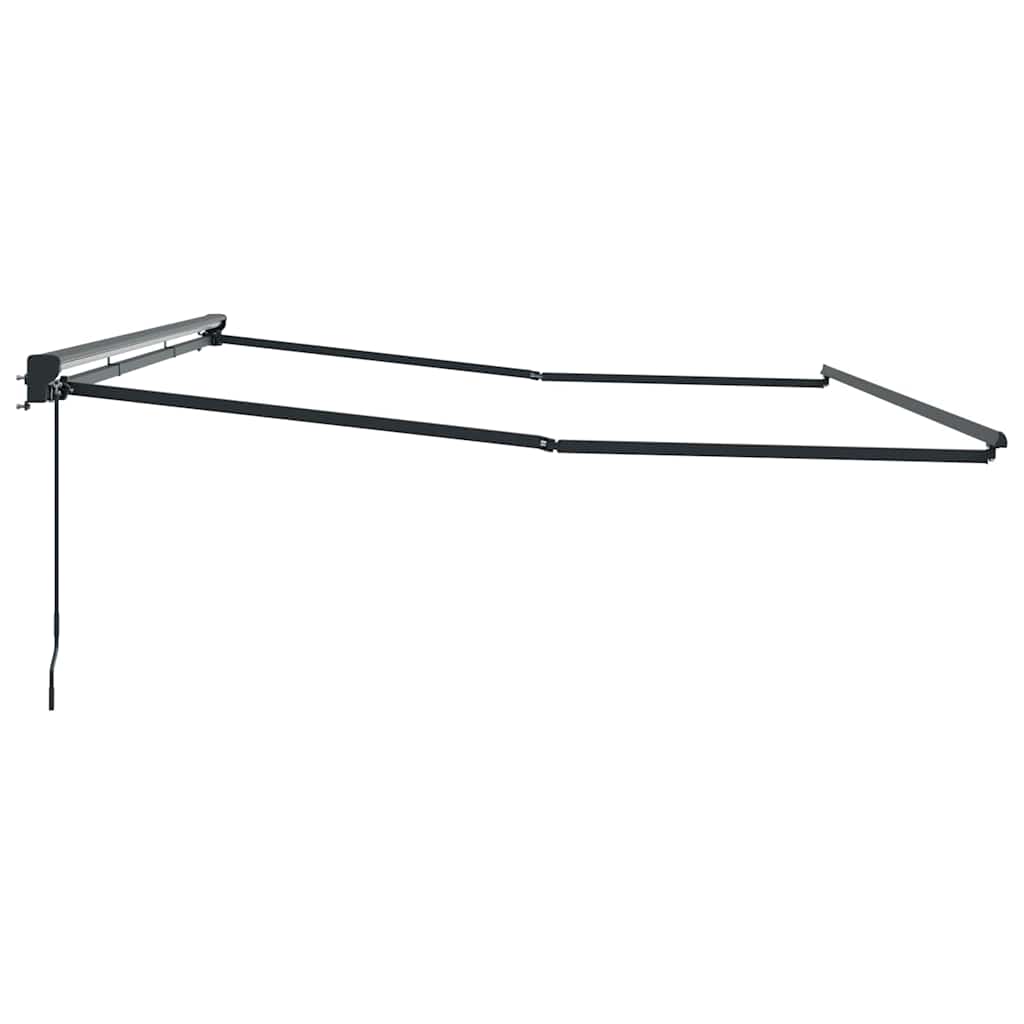 vidaXL Rama markizy Z regulacją Antracyt 4,5 × 3 m Stal