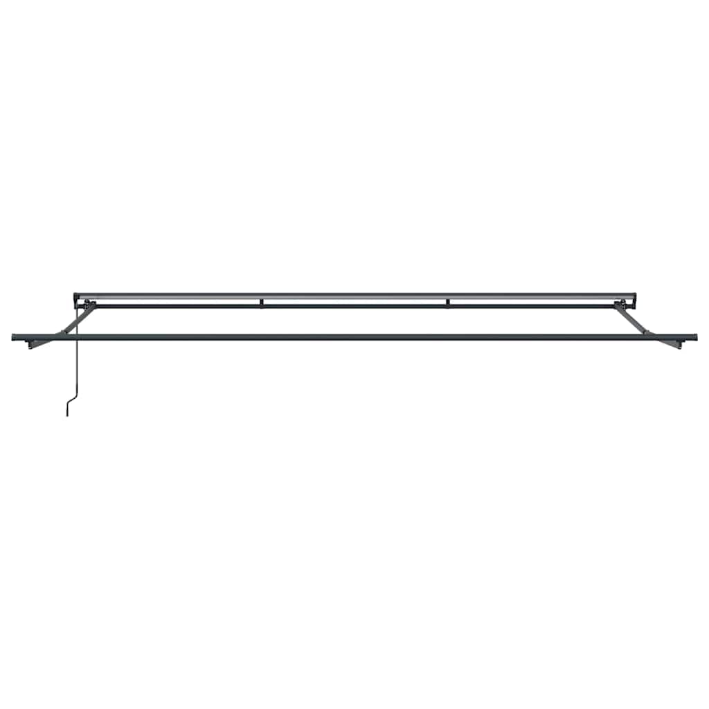 vidaXL Rama markizy Z regulacją Antracyt 5 x 3 m Stal