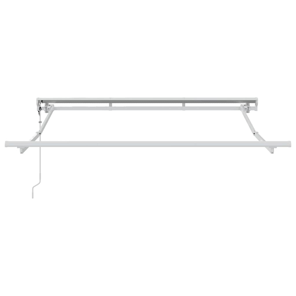 vidaXL Rama markizy Z regulacją Biały 2,5 x 2 m Stal