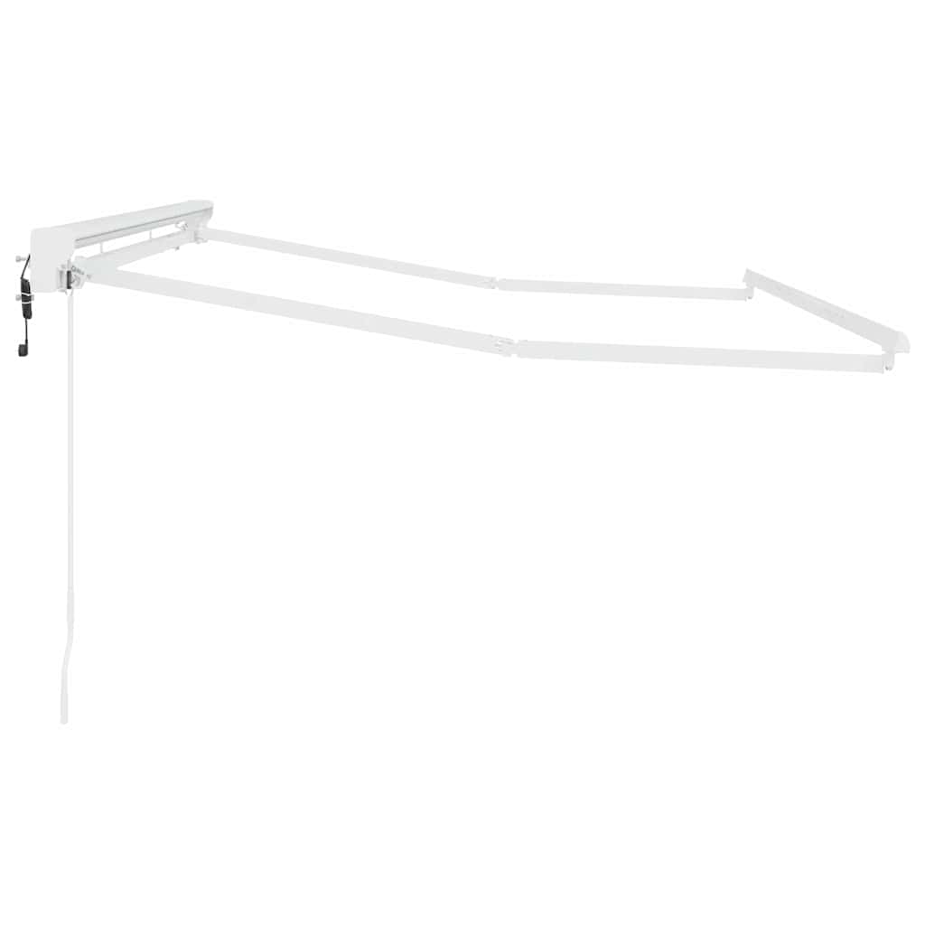 vidaXL Rama markizy Z regulacją Biały 3 x 2 m Stal