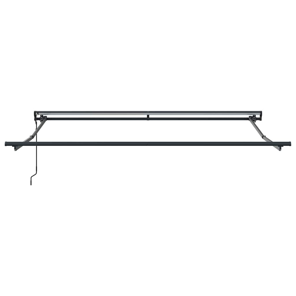 vidaXL Rama markizy Z regulacją Antracyt 3,5 x 2,5 m Stal