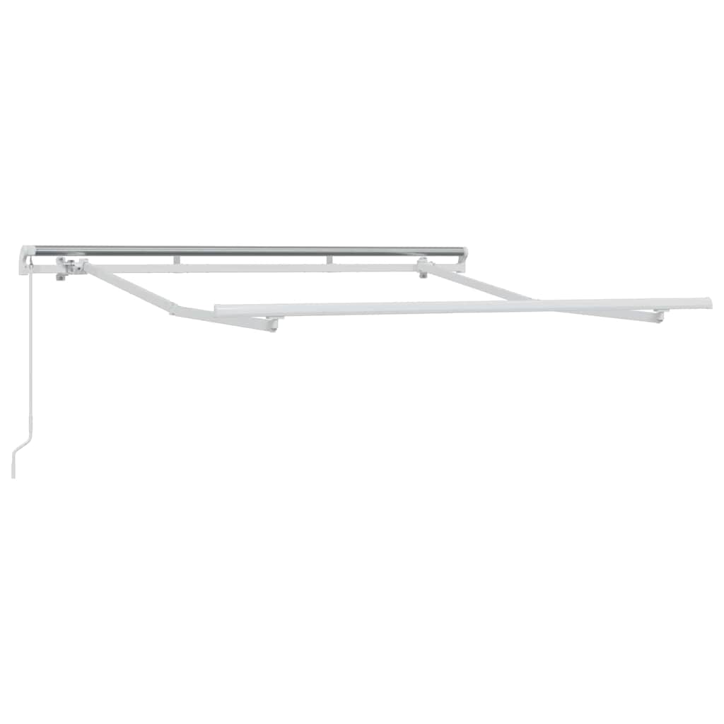 vidaXL Rama markizy Biały 2,5 x 2 m Metal