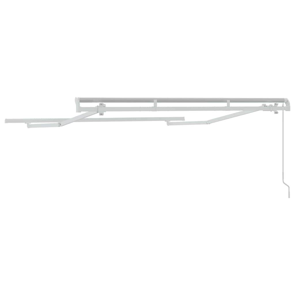 vidaXL Rama markizy Biały 2,5 x 2 m Metal