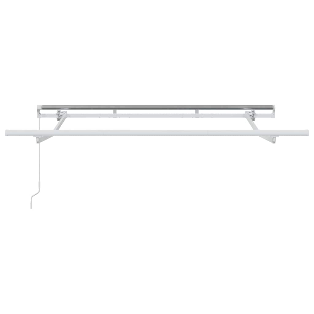 vidaXL Rama markizy Biały 2,5 x 2 m Metal