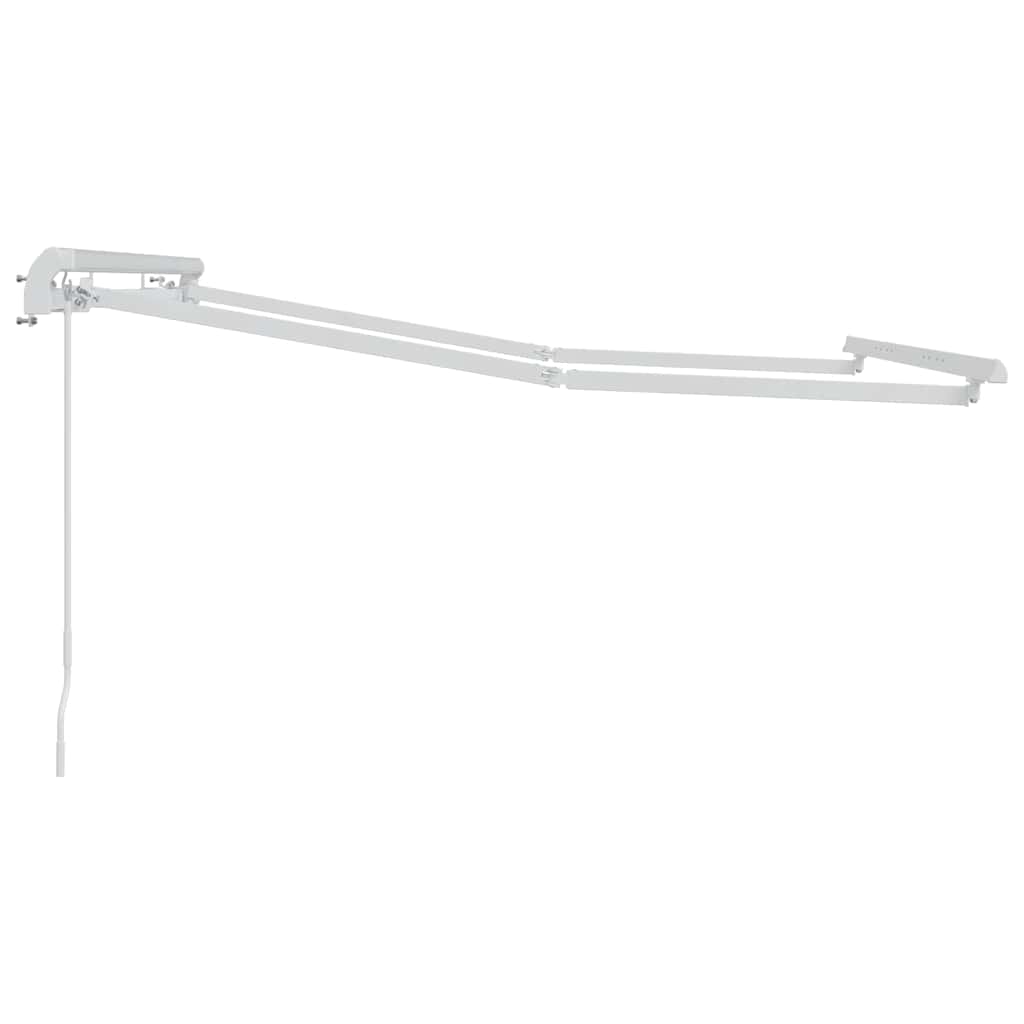 vidaXL Rama markizy Biały 2,5 x 2 m Metal
