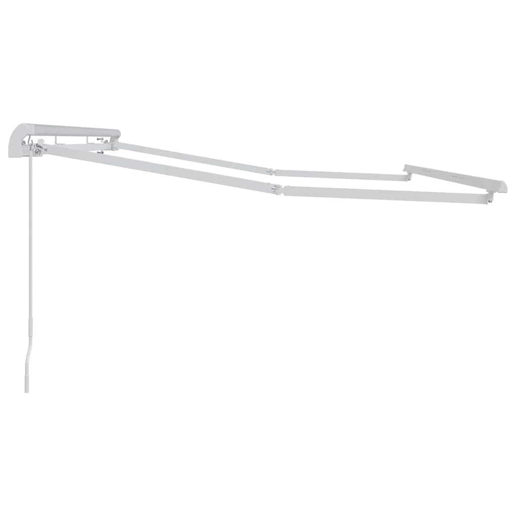 vidaXL Rama markizy Biały 3,5 x 2 m Metal