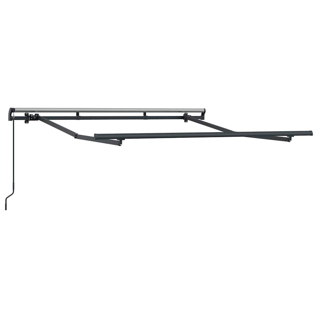 vidaXL Rama markizy Antracyt 2,5 x 2 m Metal