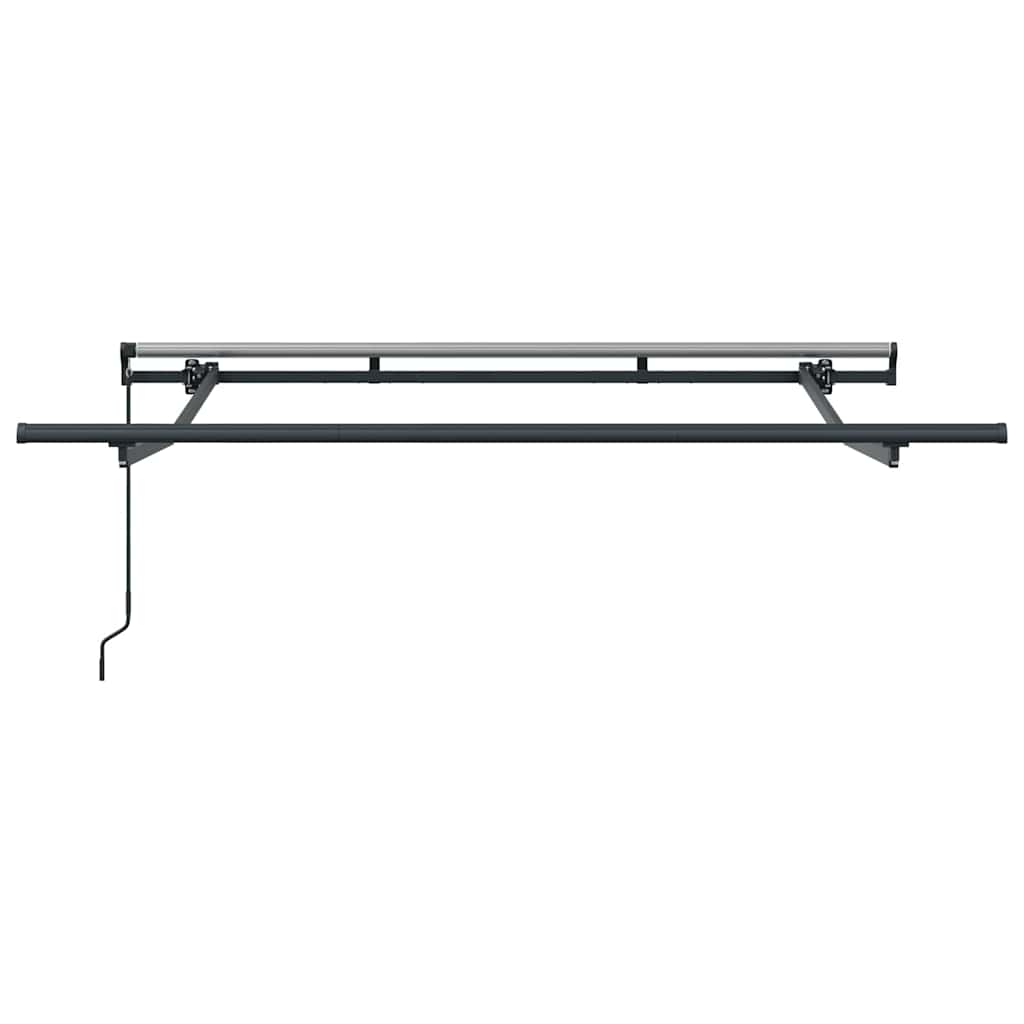 vidaXL Rama markizy Antracyt 2,5 x 2 m Metal