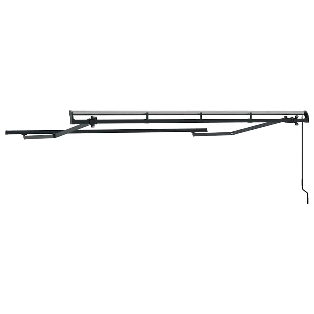 vidaXL Rama markizy Antracyt 3 x 2 m Metal