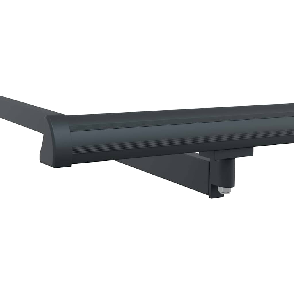 vidaXL Rama markizy Antracyt 3,5 x 2 m Metal