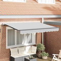 vidaXL Rama markizy Antracyt 3,5 x 2 m Metal