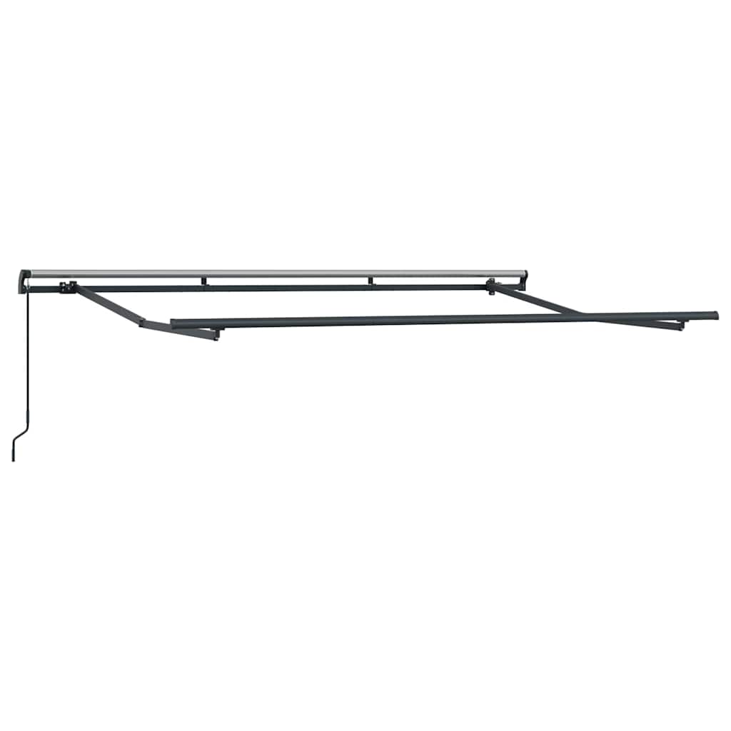 vidaXL Rama markizy Antracyt 3,5 x 2 m Metal