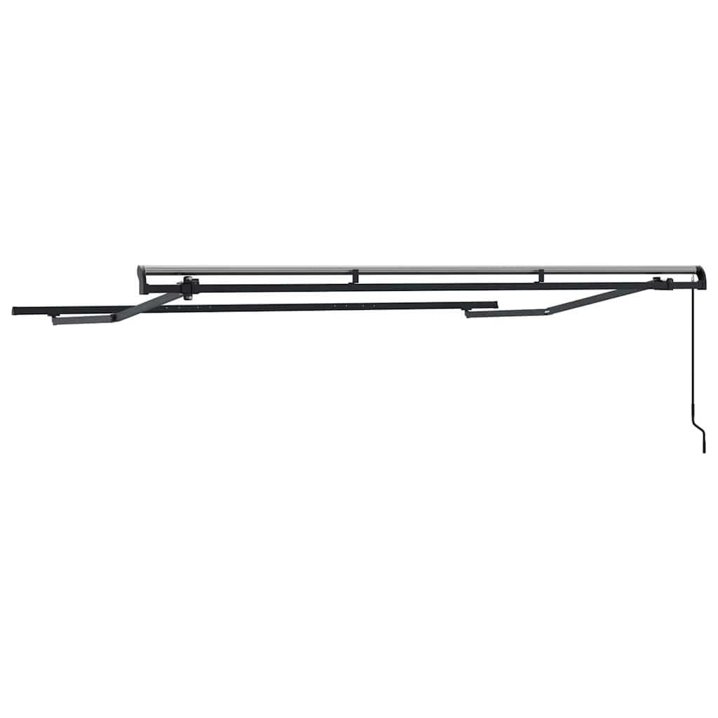 vidaXL Rama markizy Antracyt 3,5 x 2 m Metal