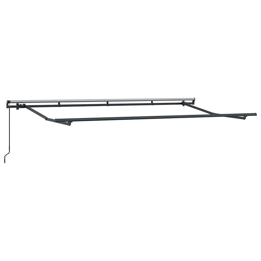 vidaXL Rama markizy Antracyt 4 x 2 m Metal