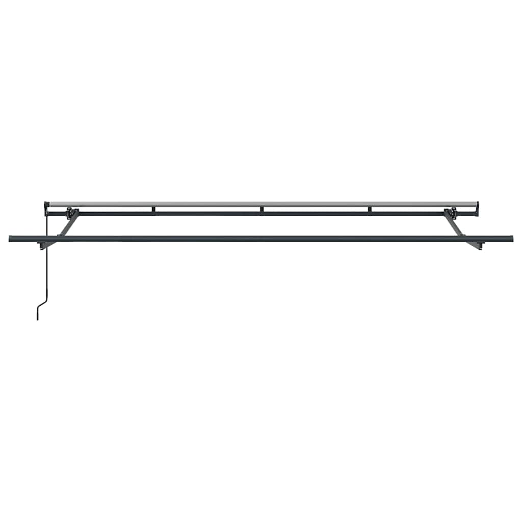 vidaXL Rama markizy Antracyt 4 x 2 m Metal