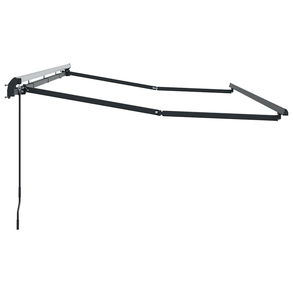 vidaXL Rama markizy Antracyt 4 x 2 m Metal