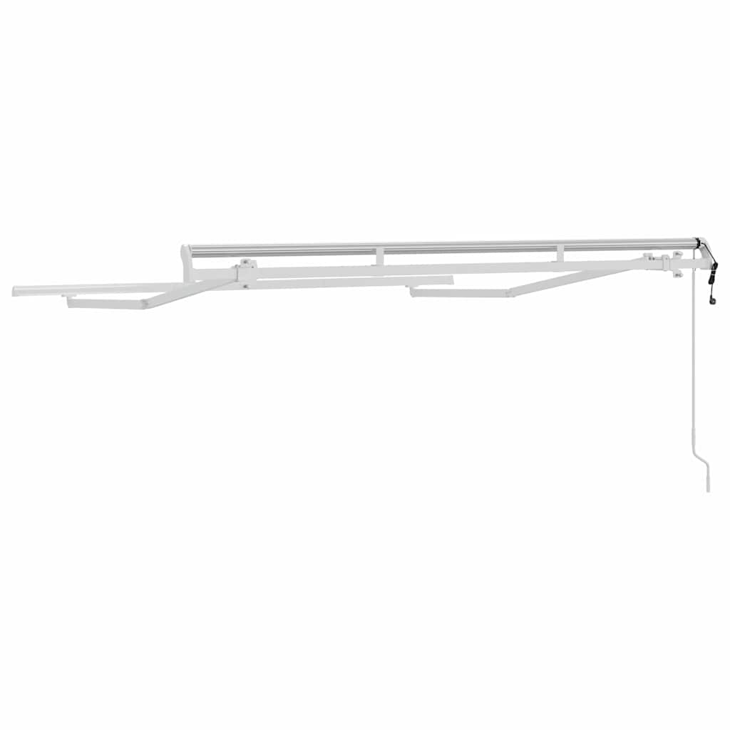 vidaXL Rama markizy Biały 2,5 x 2 m Metal